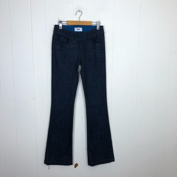 Paige Kennedy Flare Jeans Sz 27 - Picture 2 of 13